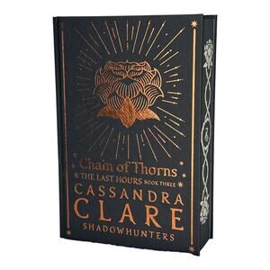 FairyLoot Chain of Thorns by Cassandra Clare - Special Limited Edition Book 3